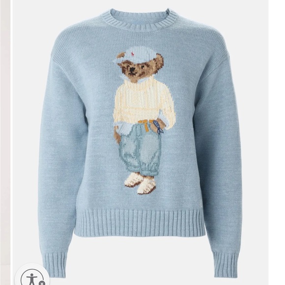 Ralph Lauren Polo Bear Sweater XL - Picture 3 of 5